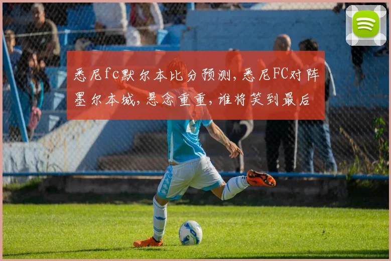 悉尼fc默尔本比分预测,悉尼FC对阵墨尔本城,悬念重重,谁将笑到最后